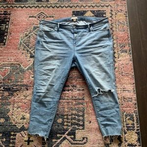 Made well size 37 high rise jeans